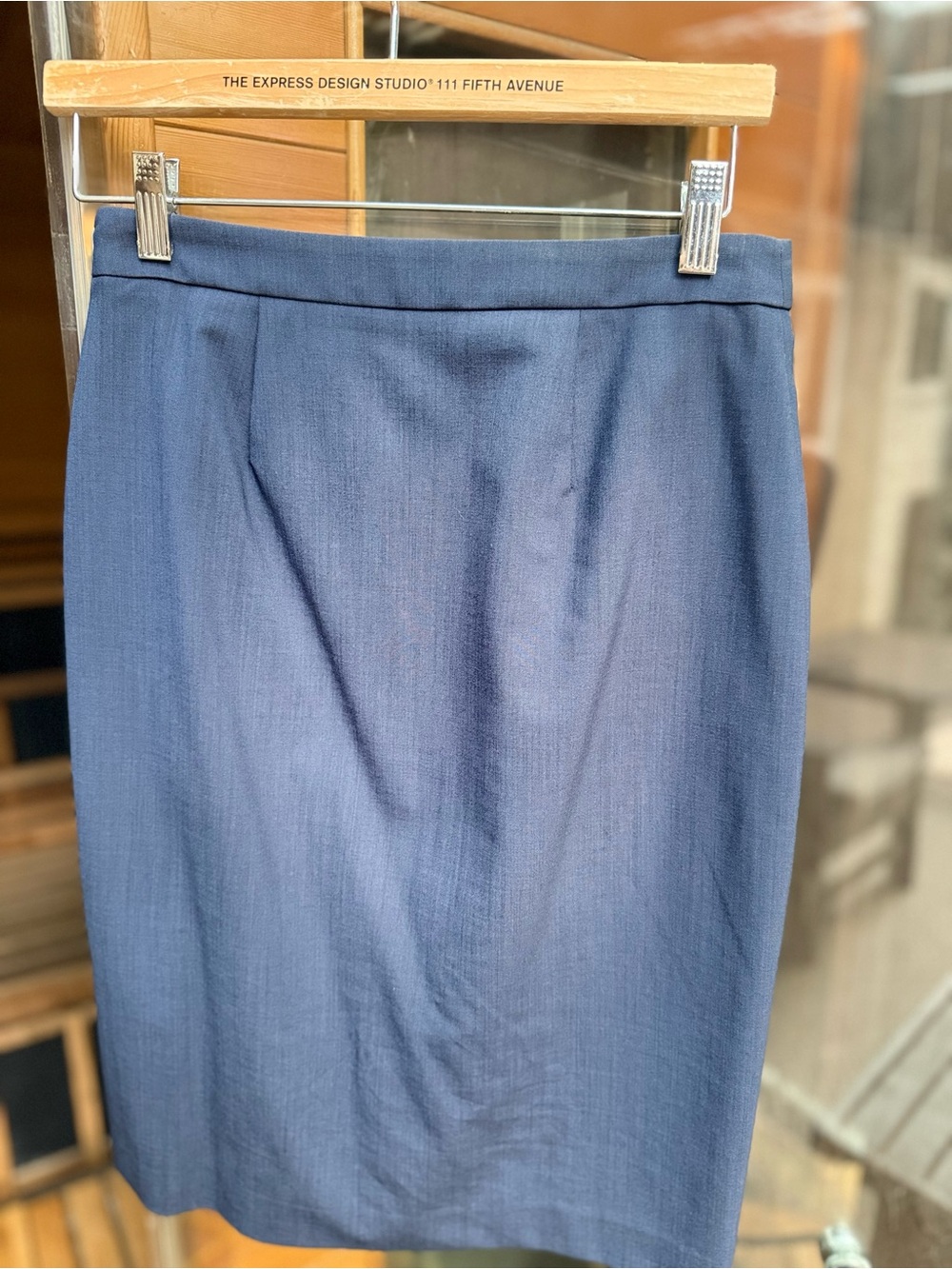 Banana Republic Navy Pencil Skirt